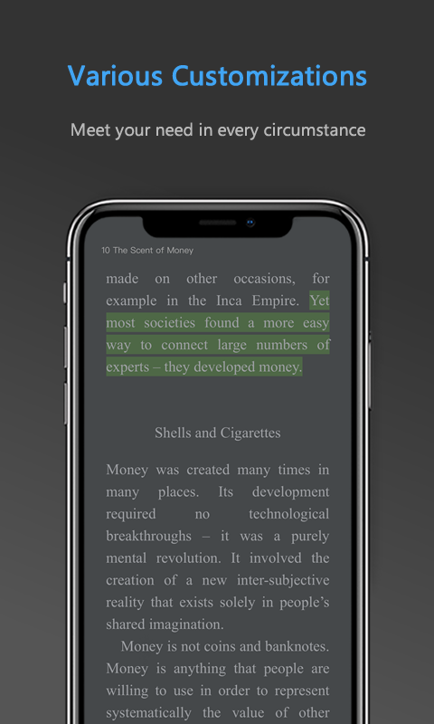 android & ios epub reader sceenshot5